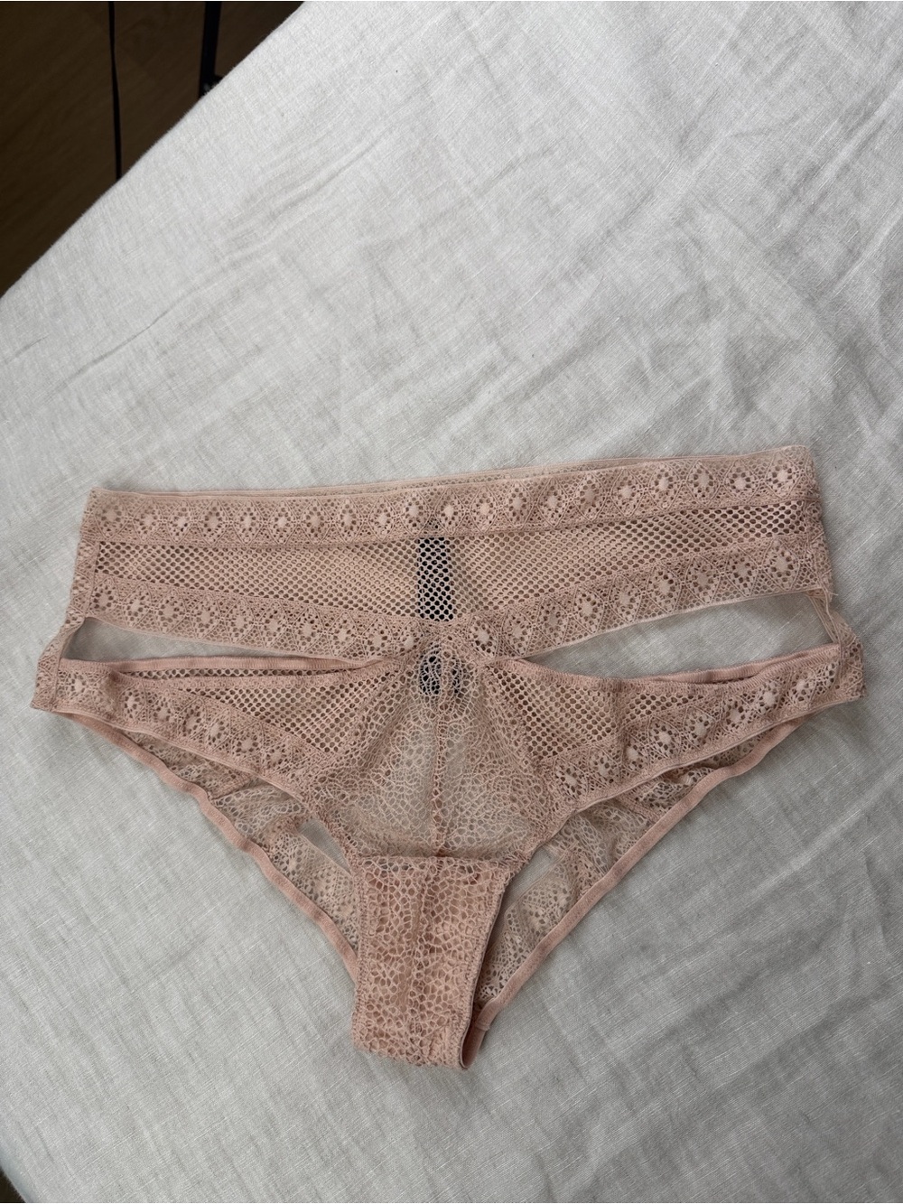 Victoria’s Secret Very Sexy Lace Cut Out High Waisted Panty M